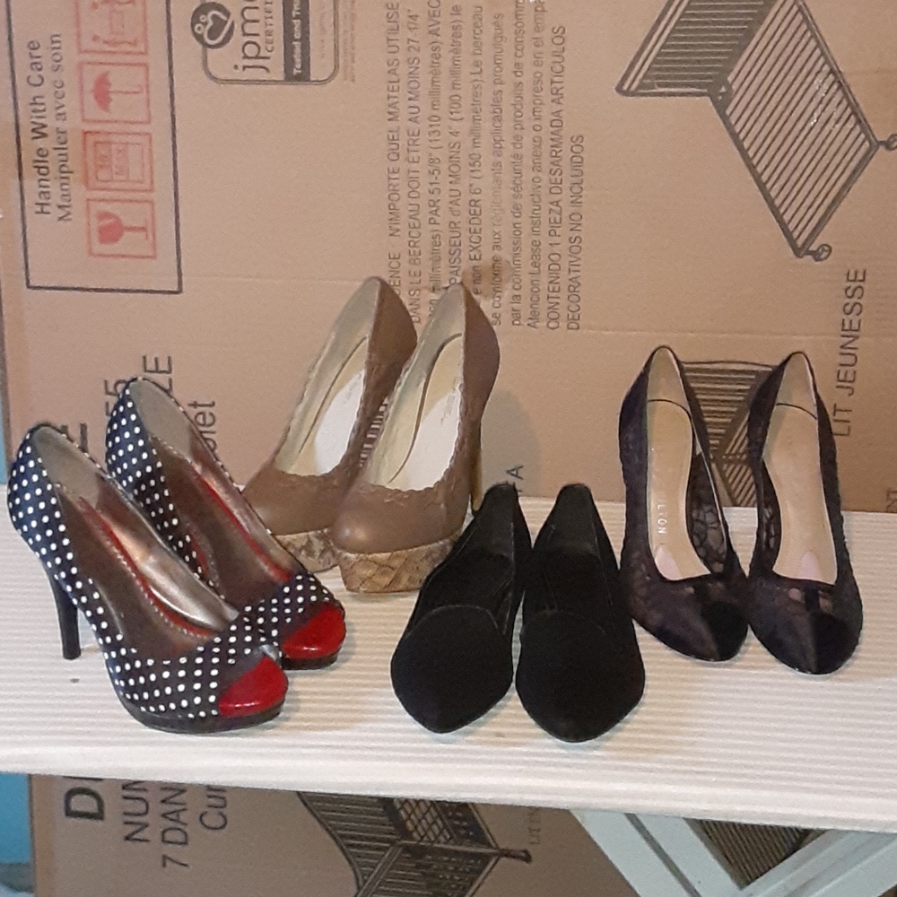 Ladies Heels (Bundled)  ALL SIZE 7!